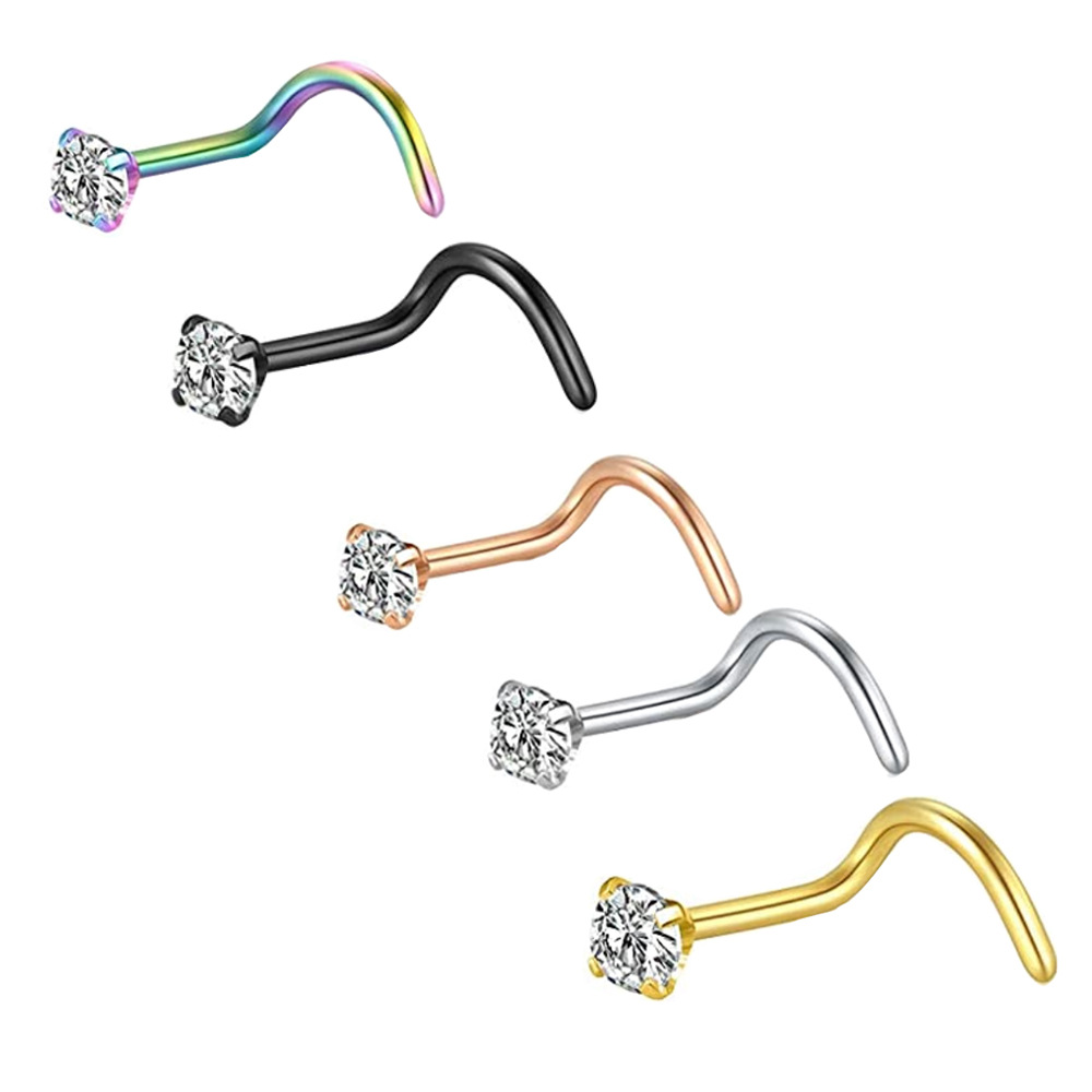 Body Jewelry Surgical Steel - 20G Nasenringe und -stecker aus 316L