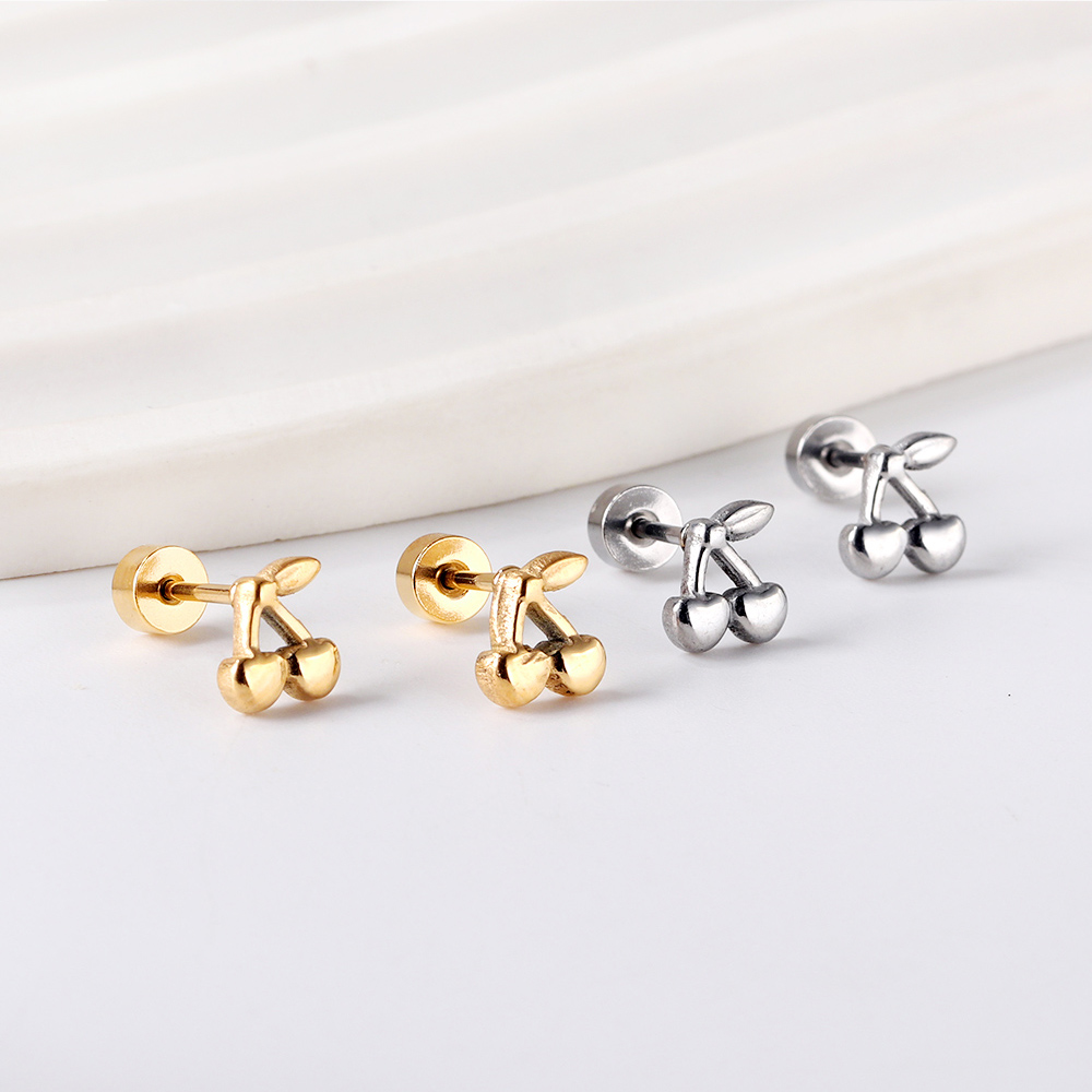 Body Jewelry Surgical Steel - LUXUKISSKIDS Kleiner Ohrschmuck, Hexagramm-Stern-Ohrstecker, Chirurgenstahl, Piercing