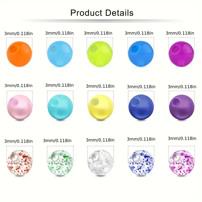 226pcs 16G Edelstahl & Acryl E – Body Jewelry Replacement Ball Bewertung und Preis