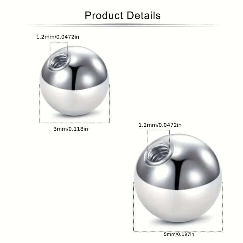 226pcs 16G Edelstahl & Acryl E – Body Jewelry Replacement Ball Bewertung und Preis