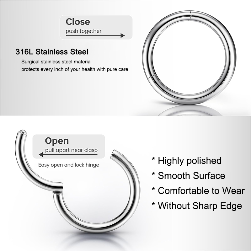 16G 316L Chirurgischer Stahl K – Body Jewelry Surgical Steel Bewertung und Preis