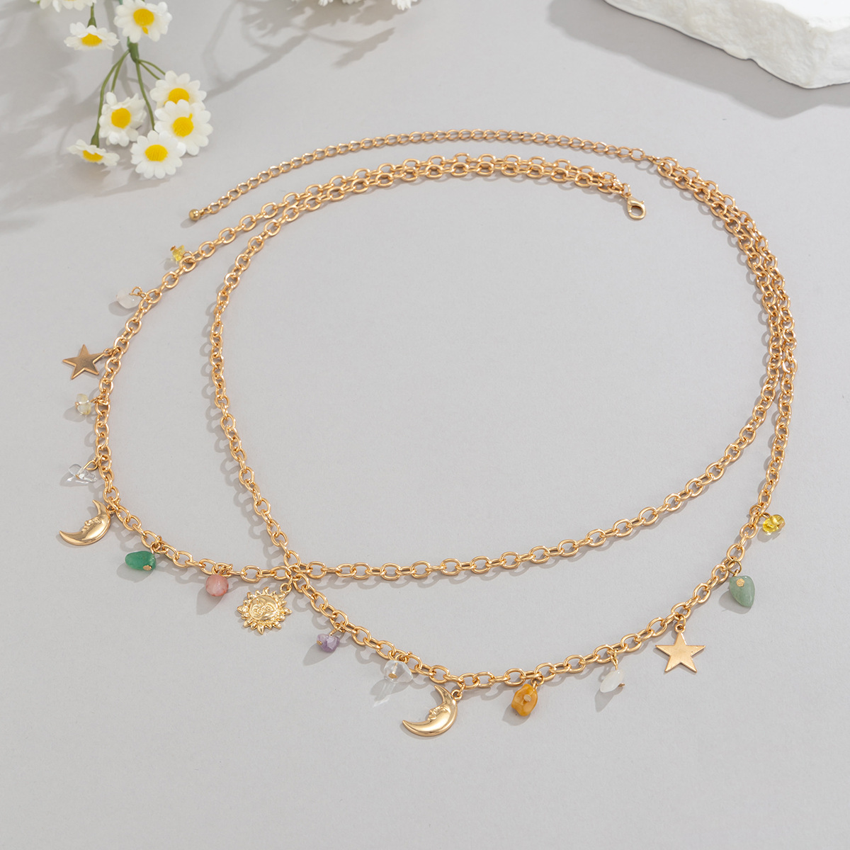 Boho-Stern-Mond-Sonnen-Anhänge – Body Jewelry For You Bewertung und Preis