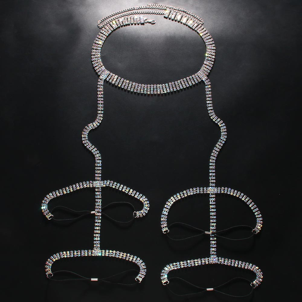 Stone fans Strass Oberschenkel – Body Jewelry Retainers Bewertung und Preis