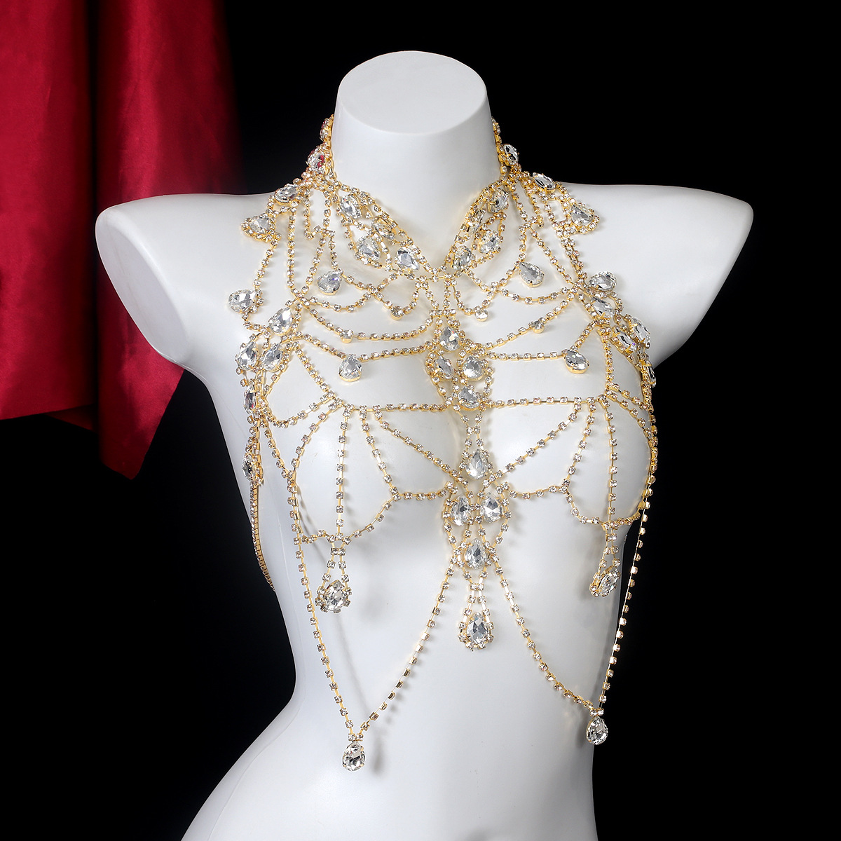 Modische mehrschichtige Brustk – Body Jewelry Retainers Bewertung und Preis