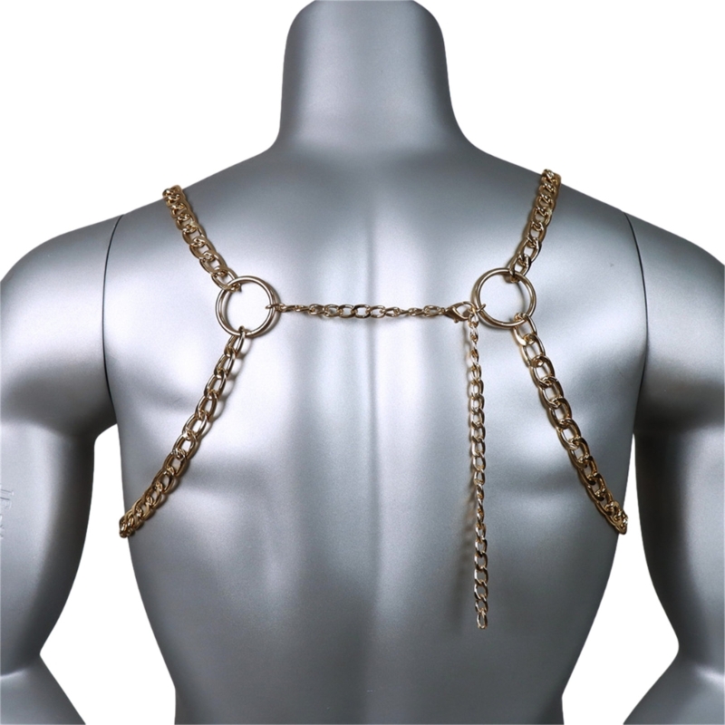 Männer Sexy Metall Körper Brus – Body Jewelry Necklace Bewertung und Preis