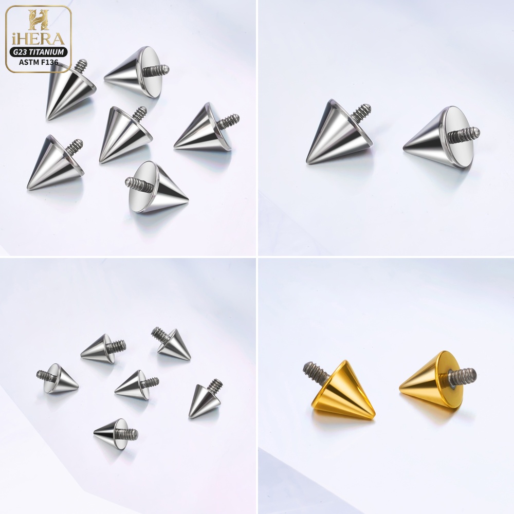 Titan-Kugelkegel-Ersatzteile,  – Body Jewelry Replacement Ball Bewertung und Preis