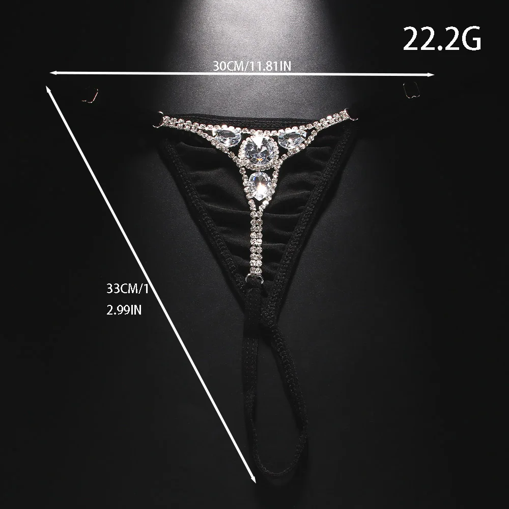 Sexy runder Strass-Tanga, vers – Body Jewelry For You Bewertung und Preis