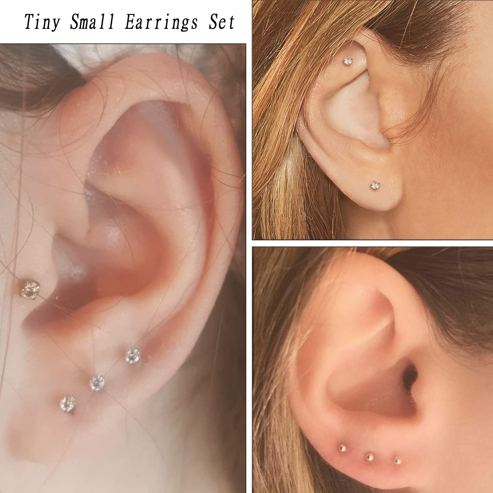 2 Stück kleine chirurgische Ed – Body Jewelry Surgical Steel Bewertung und Preis