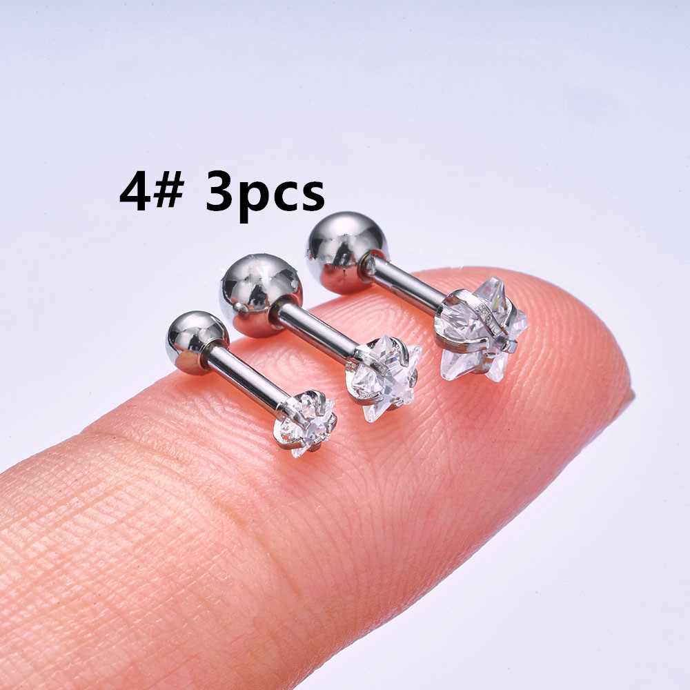 Helix Piercing Stern Ohrringe  – Body Jewelry Surgical Steel Bewertung und Preis